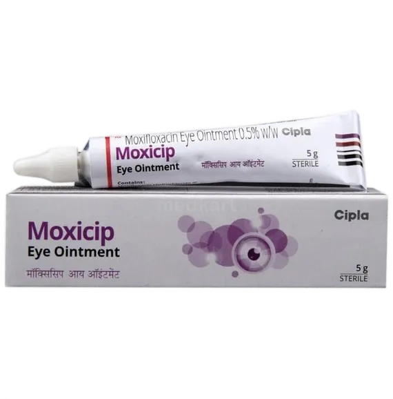 moxicip eye ointment 5 gm